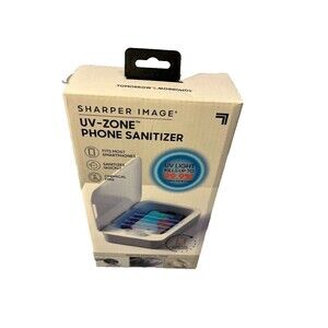 Sharper Image UV-Zone Phone & Small Item Sanitizer, NIB